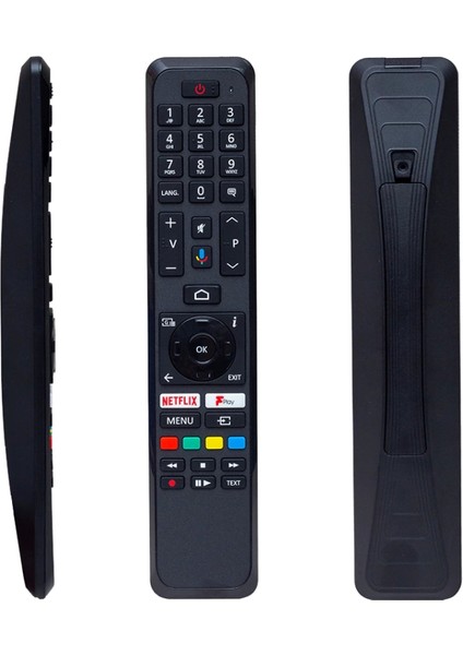 Vestel Rc 43161 Netflıx-Play-Mikrofon Tuşlu Ses Komutlu Lcd-Led Tv Kumanda (HRM1857) (4887)