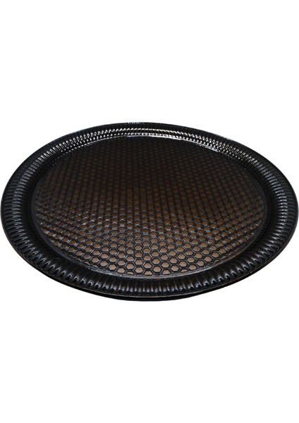 35 cm Şık Metal Döküm Tepsi – Zarif ve Dayanıklı Sunum Tepsisi (Rastgele Renk)