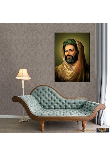 Hz Ali Hediyelik Kanvas Tablo Ev Dekarasyon Canvas Duvar Süsü Tablo ( Ölçü Seçmeyi Unutmayınız : )