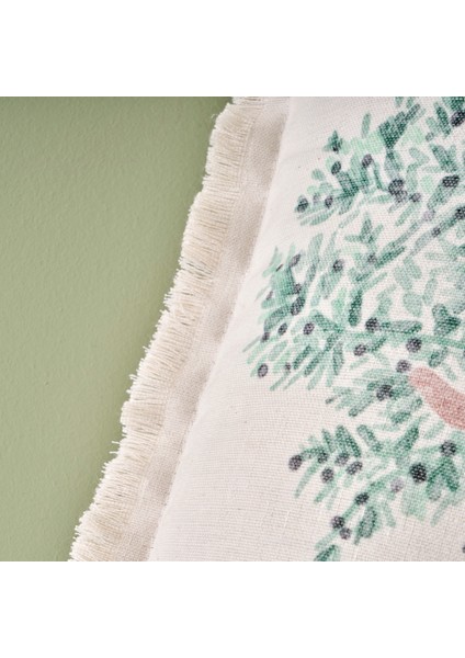 Olive Tree Baskılı Kırlent Kılıfı Bej (45X45 Cm) fiyatları