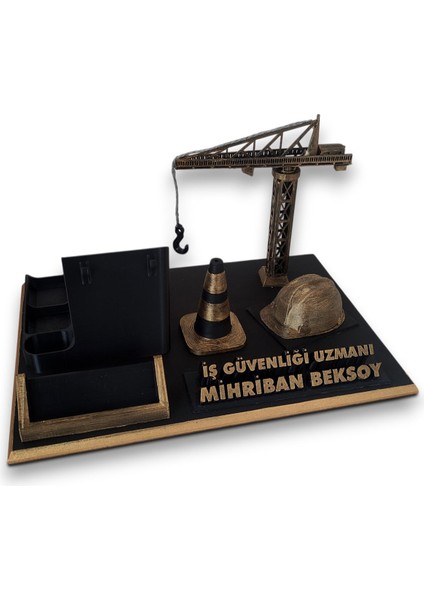 Masaüstü Isimlik ve Kartvizitlik Iş Güvenliği Uzmanlarına Özel , Yıl Dönümü Hediyesi, Ofis Hediye modelleri