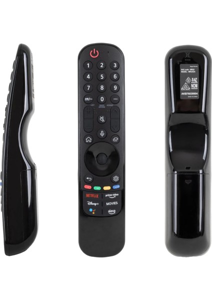 Kl Lg MR21GA AKB76039904 Netflıx-Prıme Vıdeo-Dısney+ Tuşlu Ses Komutlu Lcd-Led Tv Sihirli Kumanda (4887)
