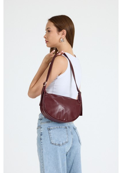 Bordo Baget Çanta 3027