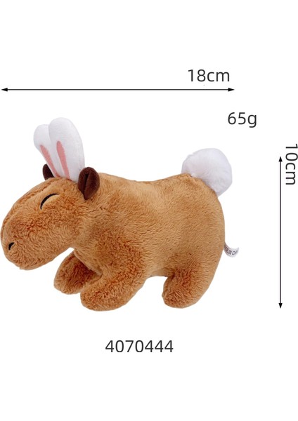 Capya Peluş Oyuncak Su Yunusu Bebek Su Kobayı Bebek Peluş Oyuncak Tırmalama Makinesi (Yurt Dışından)
