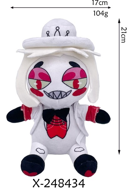 Hazbinhotel Oyuncak Bebek Hediye Cehennem Hanı Peluş Oyuncak (Yurt Dışından)