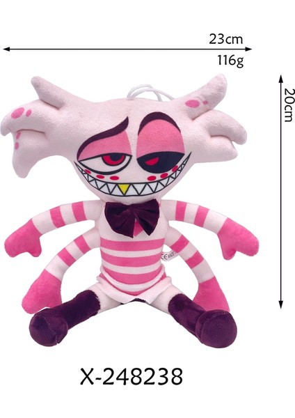 Hazbinhotel Oyuncak Bebek Hediye Cehennem Hanı Peluş Oyuncak (Yurt Dışından)