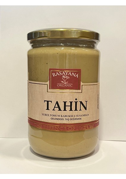 Organik Çiğ Tahin (Kabuksuz Atalık Susamdan) 650 gr