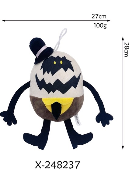 Hazbinhotel Oyuncak Bebek Hediye Cehennem Hanı Peluş Oyuncak (Yurt Dışından)