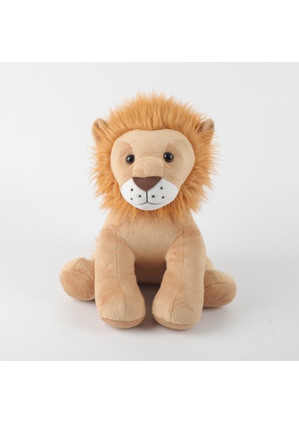 Simülasyon Aslan Peluş Oyuncaklar Orman Hayvanları Aslan Bebek Yaratıcı Çocuk Hediyesi Bebek Bebek Yastık (Yurt Dışından)