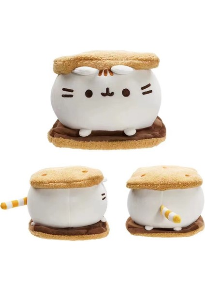 Peluş Oyuncak Şişman Jay Kedi Gri Kedi Kedi Bebek Peluş Oyuncak Kedi Bebekler (Yurt Dışından)