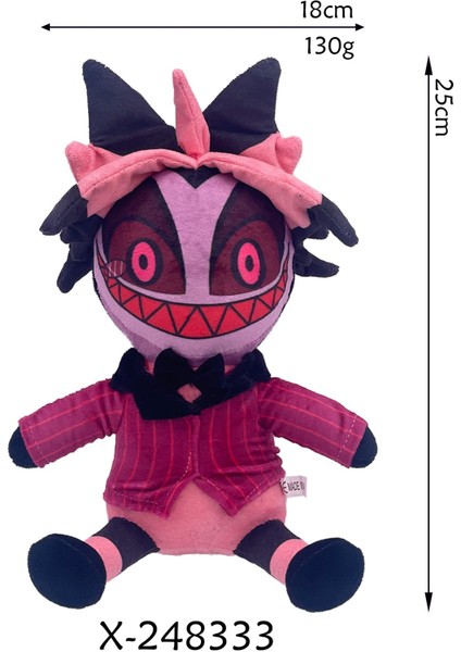 Hazbinhotel Oyuncak Bebek Hediye Cehennem Hanı Peluş Oyuncak (Yurt Dışından)