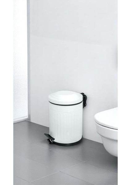 Dörtlü Banyo Seti Beyaz Vintage