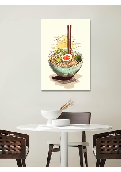 Noodle Kanvas Tablo Restoran Ev Duvar Salon Ofis Hediyelik Dekarasyon Süsü Ölçü Seçiniz :)