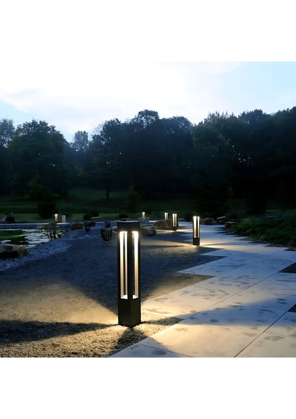 Orvia LED Bahçe Aydınlatması | 80 cm Dış Mekan Bollard Aydınlatması fırsatları