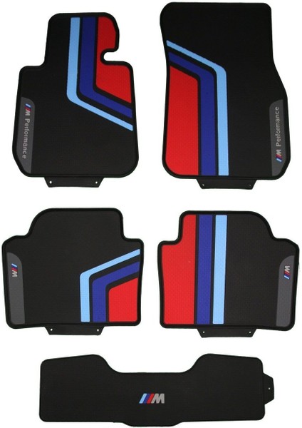 Bmw F33 Uyumlu Paspas Takımı Lateks 3 Renkli M Performance