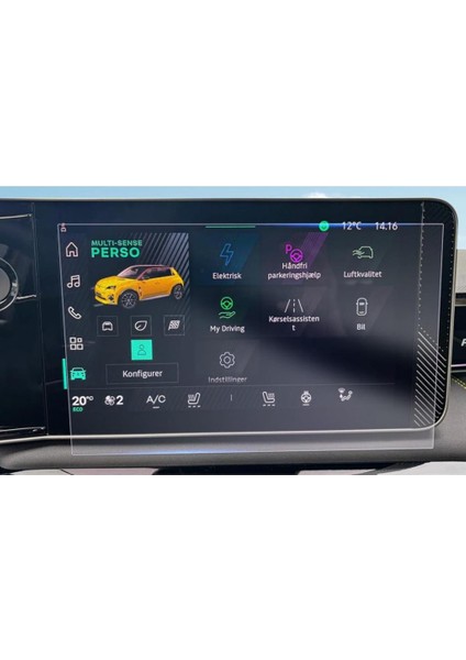 Renault 5 Mat Ekran Koruyucu 10.1 Inç Openr Link Multimedya modelleri