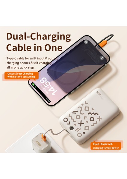 P28 10.000 Mah 20W Magsafe Kablosuz Powerbank ( Dijital Gösterge ) modelleri