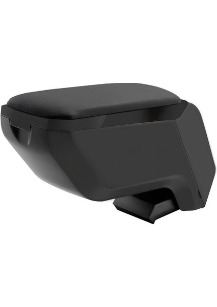 Volkswagen Caddy 2005-2011 ile Uyumlu Araca Özel Kol Dayama Sürgülü Kolçak Lüks Siyah