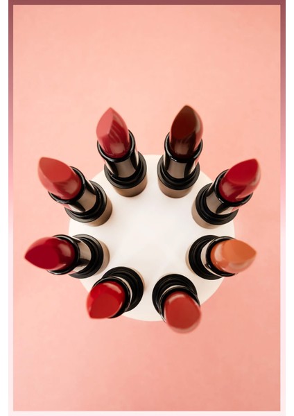 Deep Impact Lipstick 15 Why Not Red Kremsi Dokulu Yarı Parlak Ruj - Kırmızı fırsatları