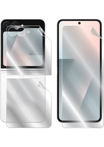 Samsung Galaxy Z Flip 7 Fe (Iç Dış Ekran ve Arka) Için Ipg Hydrogel Koruyucu