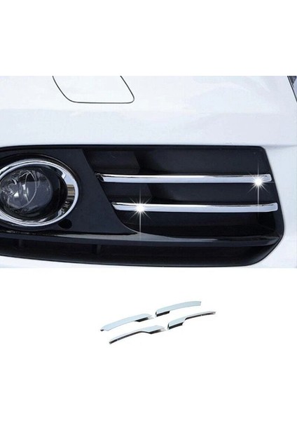 Audi Q5 Uyumlu 2010 2017 Sis Lambası Çerçevesi Kaplama Krom Parça