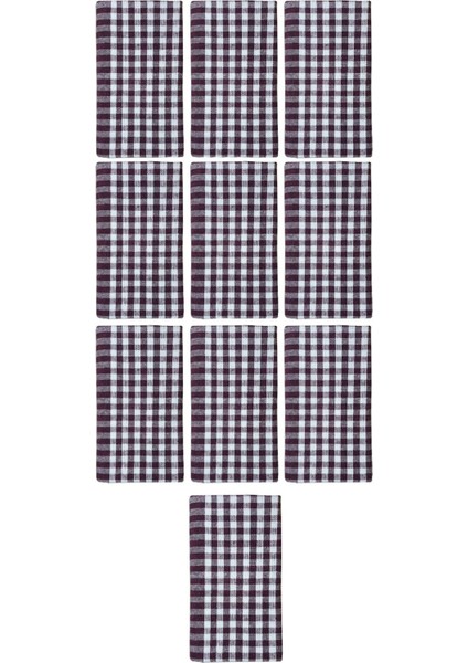 10'lu Pötikareli Mutfak El Havlusu ve Kurulama Bezi 50X70 cm