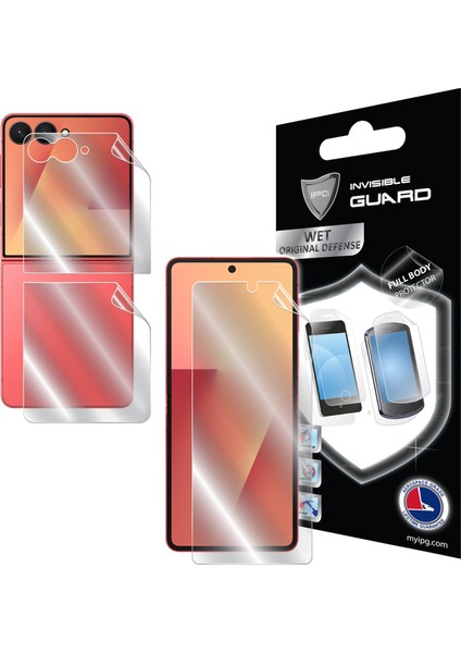 Samsung Galaxy Z Flip 7 (Iç Dış Ekran ve Arka ) Için Ipg Hydrogel Koruyucu