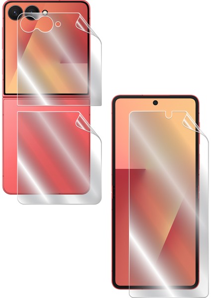 Samsung Galaxy Z Flip 7 (Iç Dış Ekran ve Arka ) Için Ipg Hydrogel Koruyucu