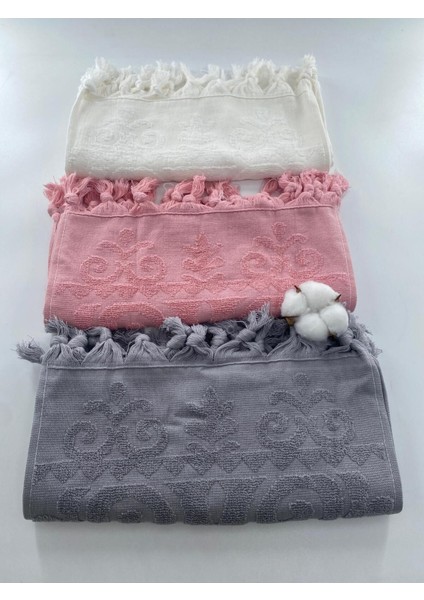 %100 Pamuk Saçaklı Mutfak Havlusu 6 Adet 30X50 cm fırsatları