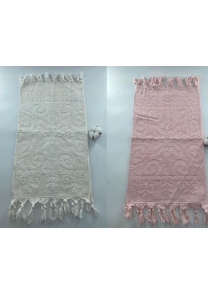 %100 Pamuk Saçaklı Mutfak Havlusu 6 Adet 30X50 cm