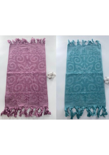 %100 Pamuk Saçaklı Mutfak Havlusu 6 Adet 30X50 cm