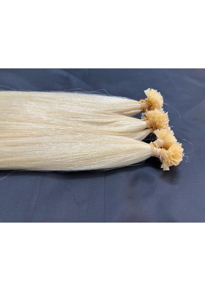 Platin Özbek 65-70 cm %100 Gerçek Saç 250 Adet Mikro Kaynak, 0.6 Gramdır 250 Adet 150 Gram Gelmektedir modelleri