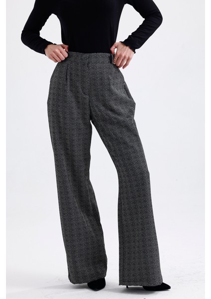 Astarlı Desenli Takım Elbise Ceket ve Pantolon | CKT36036 Zikzak Desenli fırsatları