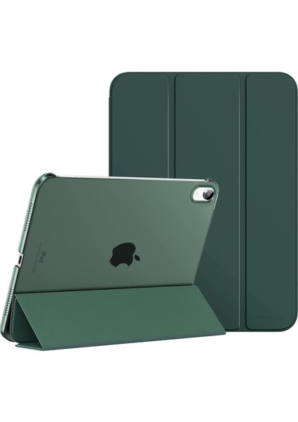 Apple iPad Air 11 Inc M3 (2025) Yatay Standlı Uyku Modlu Basic Arkası Sert Smart Kılıf A3266 A3267