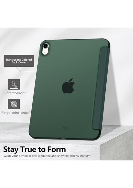 Apple iPad Air 11 Inc M3 (2025) Yatay Standlı Uyku Modlu Basic Arkası Sert Smart Kılıf A3266 A3267 indirimleri
