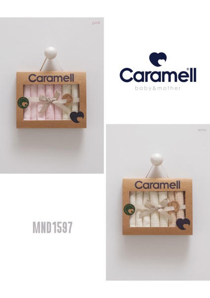 My Baby Kumsal Coton 7li Bebek Ağız Silme Mendili Yeni Sezon Yumuşak Renkler 2 Li Paket 1597 modelleri