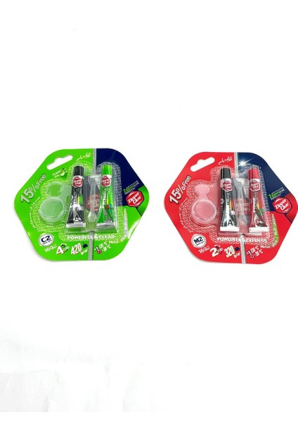 Glue C2 + M2 Çok Amaçlı Hızlı Yapıştırıcı - 2paket