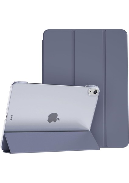 Apple iPad Air 11 Inç 6. Nesil Yatay Standlı Uyku Modlu Basic Arkası Sert Smart Kılıf A2902 A2903