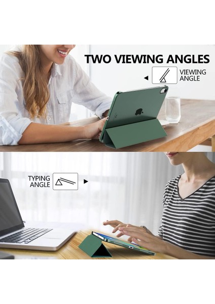 Apple iPad Air 11 Inç 6. Nesil Yatay Standlı Uyku Modlu Basic Arkası Sert Smart Kılıf A2902 A2903 fırsatları