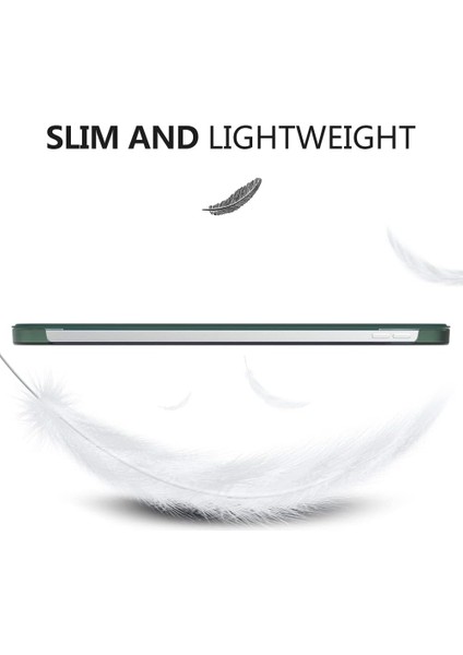 Apple iPad Air 11 Inç 6. Nesil Yatay Standlı Uyku Modlu Basic Arkası Sert Smart Kılıf A2902 A2903