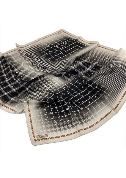 Nostalji Serisi Sura Ipek Eşarp 8612DS-04