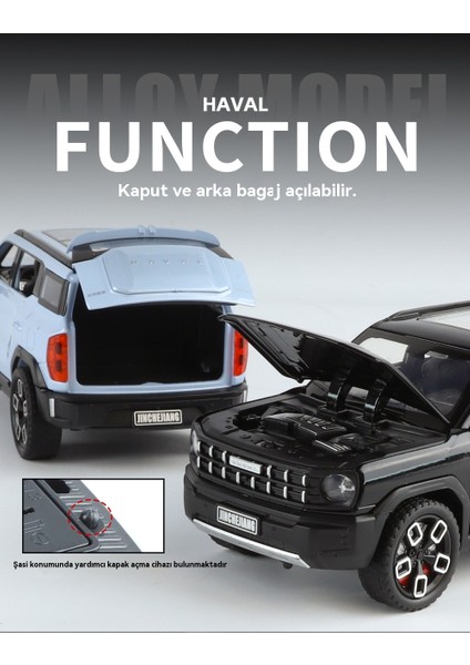 1:24 Harvard Cool Dog Buggy Arabası Ses ve Işık Oyuncak Araba (Yurt Dışından) fırsatları