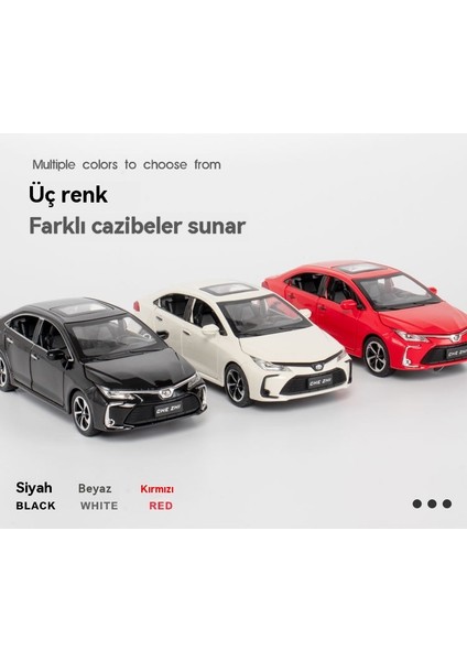 1:32 Carolina Alaşımlı Otomobil Modelleri (Yurt Dışından) modelleri
