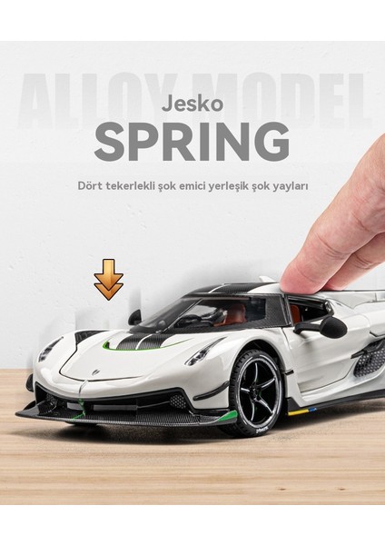 1 Ila 24 Koenigsegg Alaşımlı Spor Araba Modeli (Yurt Dışından) modelleri