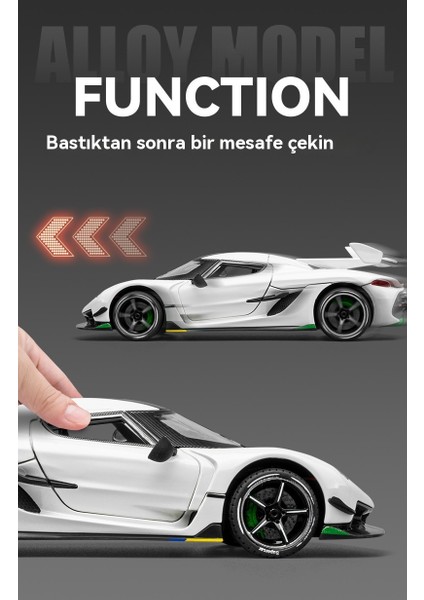 1 Ila 24 Koenigsegg Alaşımlı Spor Araba Modeli (Yurt Dışından) fırsatları