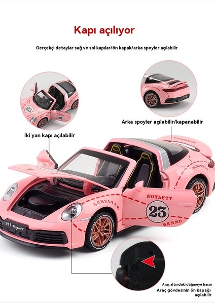 1 Ila 32911 Targa 4s Alaşımlı Roadster Model (Yurt Dışından) modelleri