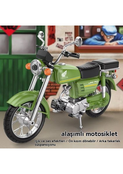 Oyuncak Araba Süsleme Jialing Jh-70 Motosiklet Modeli (Yurt Dışından) fiyatları