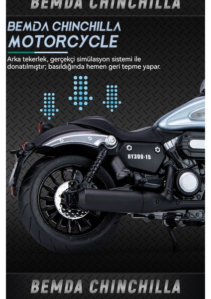 1/12 Jinjila Motosiklet Alaşımı Araba Modeli (Yurt Dışından) fiyatları