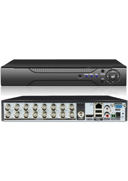 16 Kanal 5mp Ahd Dvr Xmeye Kayıt Cihazı