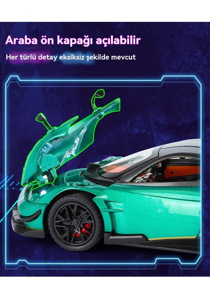 1 Ila 24HUAYRA Bc Alaşımlı Spor Otomobil Modeli (Yurt Dışından) fırsatları
